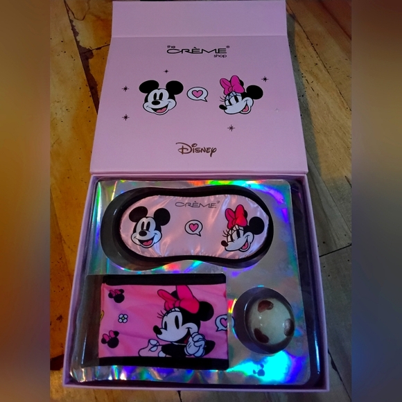 COPY - Disney/Creme Sleep Mask and Accessories Set - Pink - Picture 1 of 3
